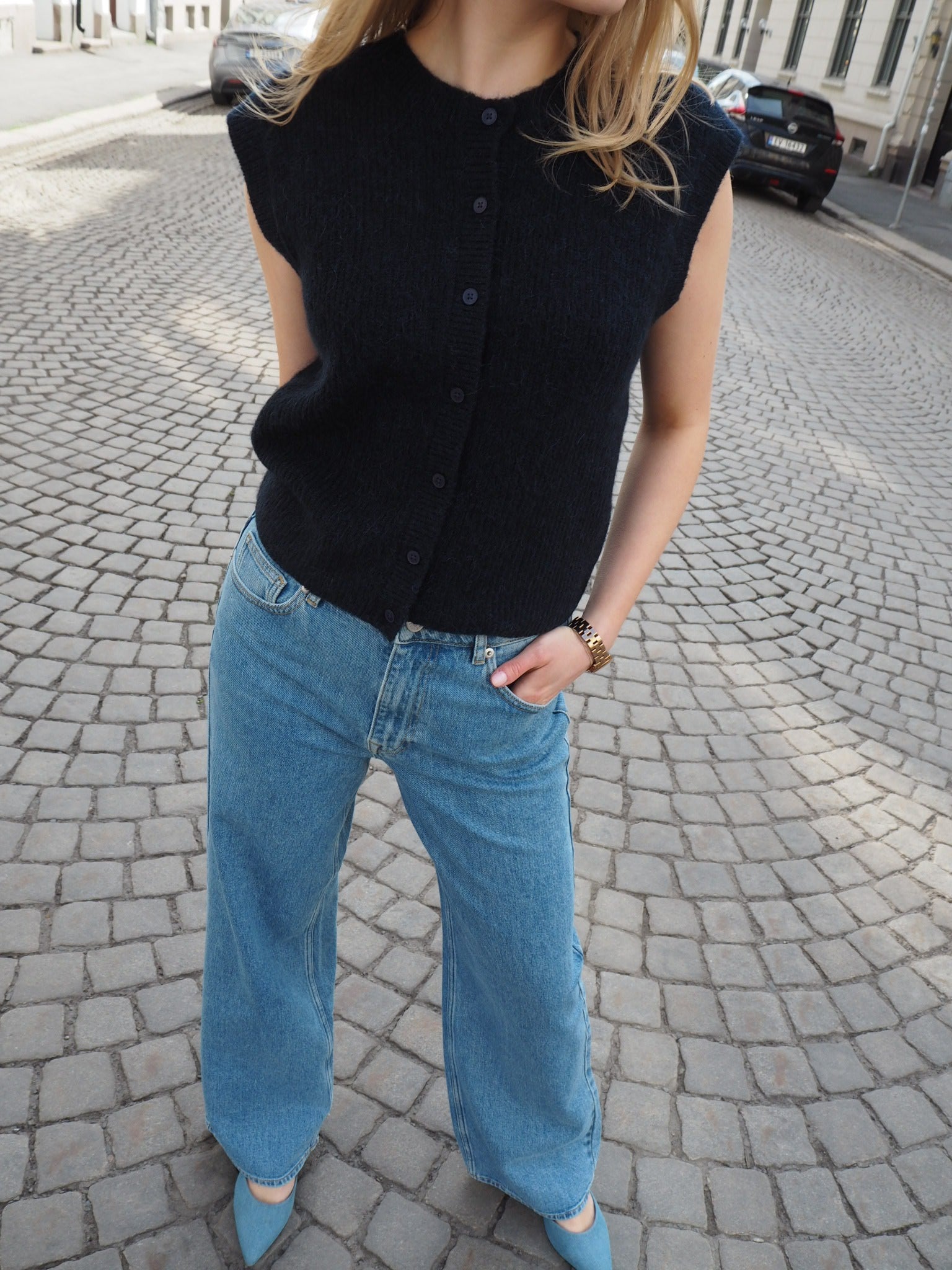 SLFLULU Pullover - Dark Sapphire